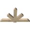 Ekena Millwork Kennewick Rough Sawn Timber Gable Bracket, Douglas Fir, 60"W x 35"H x 4"D x 6"F, 14/12 Pitch GBW060X35X0406KEN00RDF - alternate 3